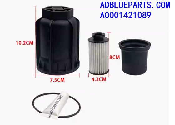 A0001421089 OEM ADBLUE ফিল্টার মেরামত কিট / ইউরিয়া ফিল্টার মেরামত কিট এবং ADBLUE / ইউরিয়া ফিল্টার হাউজিং এবং ADBLUE / ইউরিয়া ফিল্টার ফেজ 2 এর জন্য MERCEDES-BENZ/CUMMINS/SCANIA/DAF/EURO6